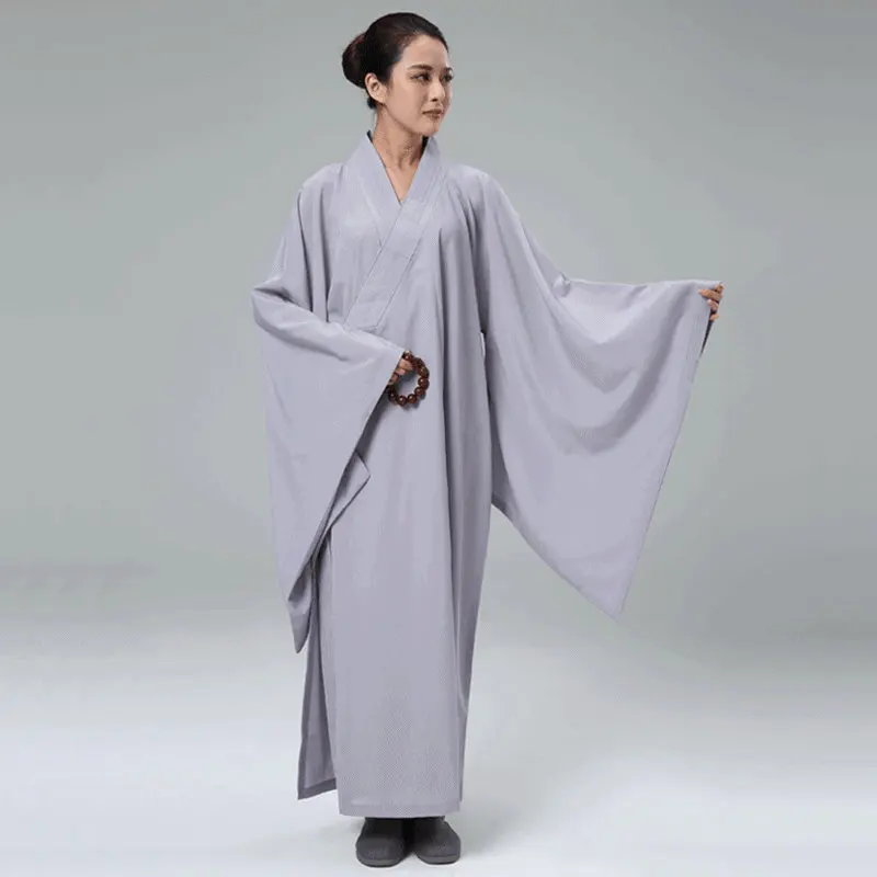 Женская униформа одеяния буддийских монахов shaolin буддистская одежда женская