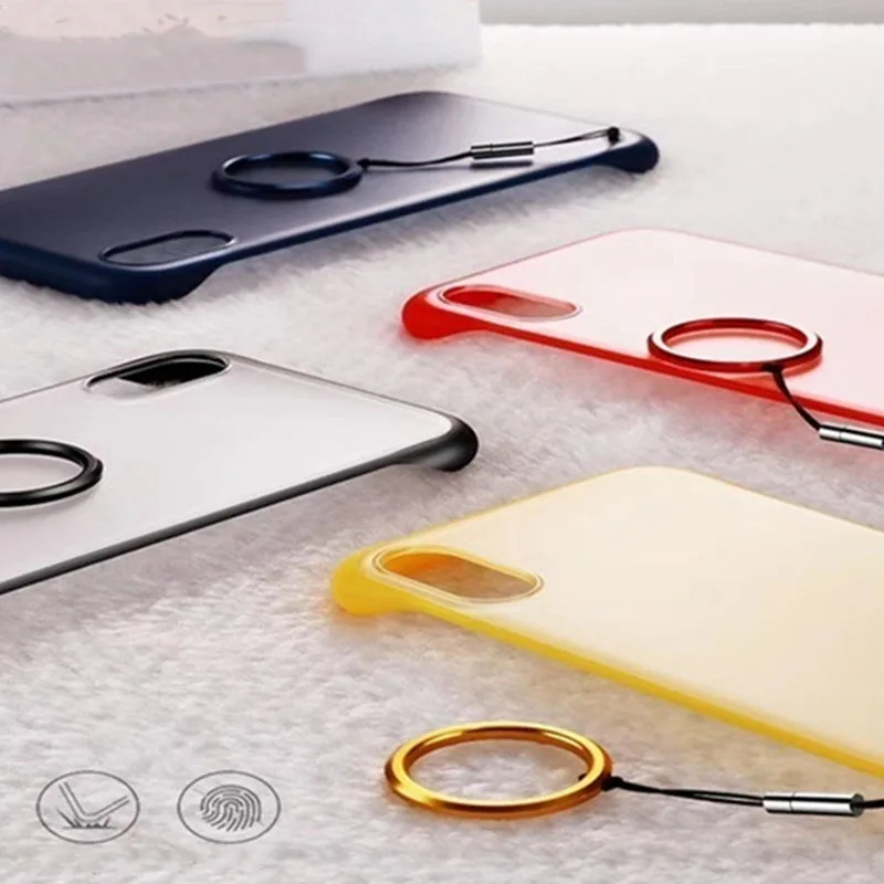 Чехол Capinha для Apple iPhone xs max 6 7 8 6s plus xr x чехол i Phone Estojo Hoesjes безрамочный Матовый