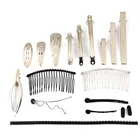Расческа для волос разных размеров 5-50 шт.пакет, заколки для волос, когти-шпильки для ювелирных изделий сделай сам, основа для аксессуары для украшения волос