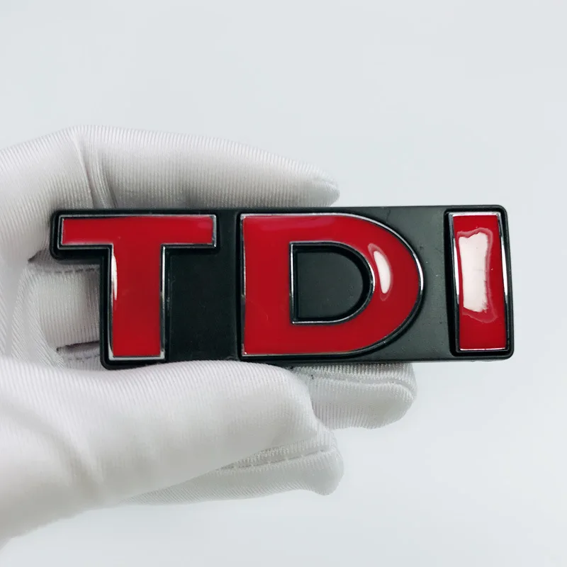 Металлическая Автомобильная передняя решетка TDI бейж с эмблемой Grill Logo |