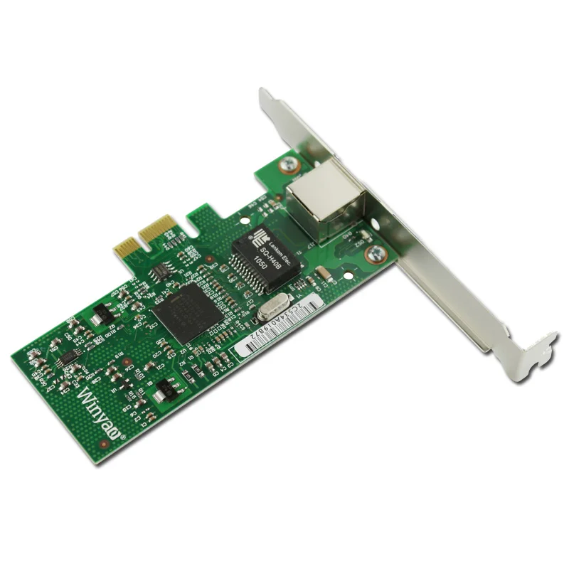 PCI-E X1 гигабитная Ethernet Сетевая карта Адаптеры 1000 Мбит/с чипсет 82573 | Компьютеры и