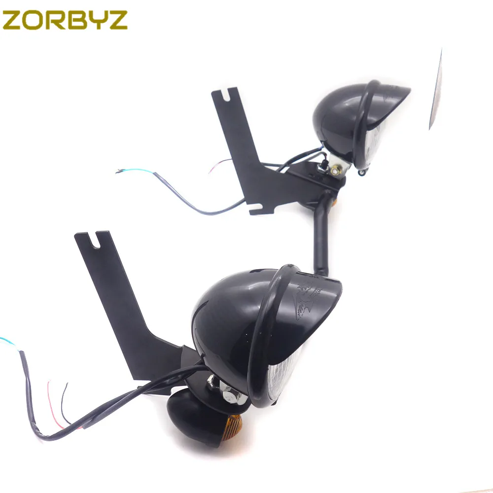 Передняя противотуманная фара ZORBYZ для мотоцикла Проходная крепление поворотный