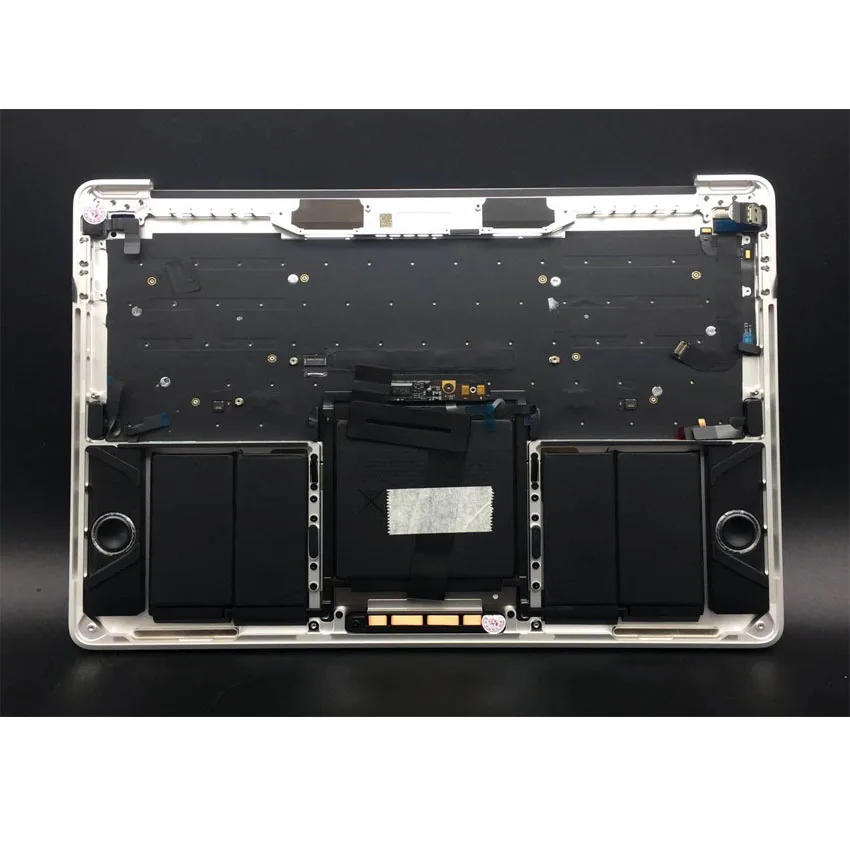 Оригинальный серебристый Топ чехол US Keyboard Palmrest для Macbook Pro 13 &quot2016 A1706 Topcase с