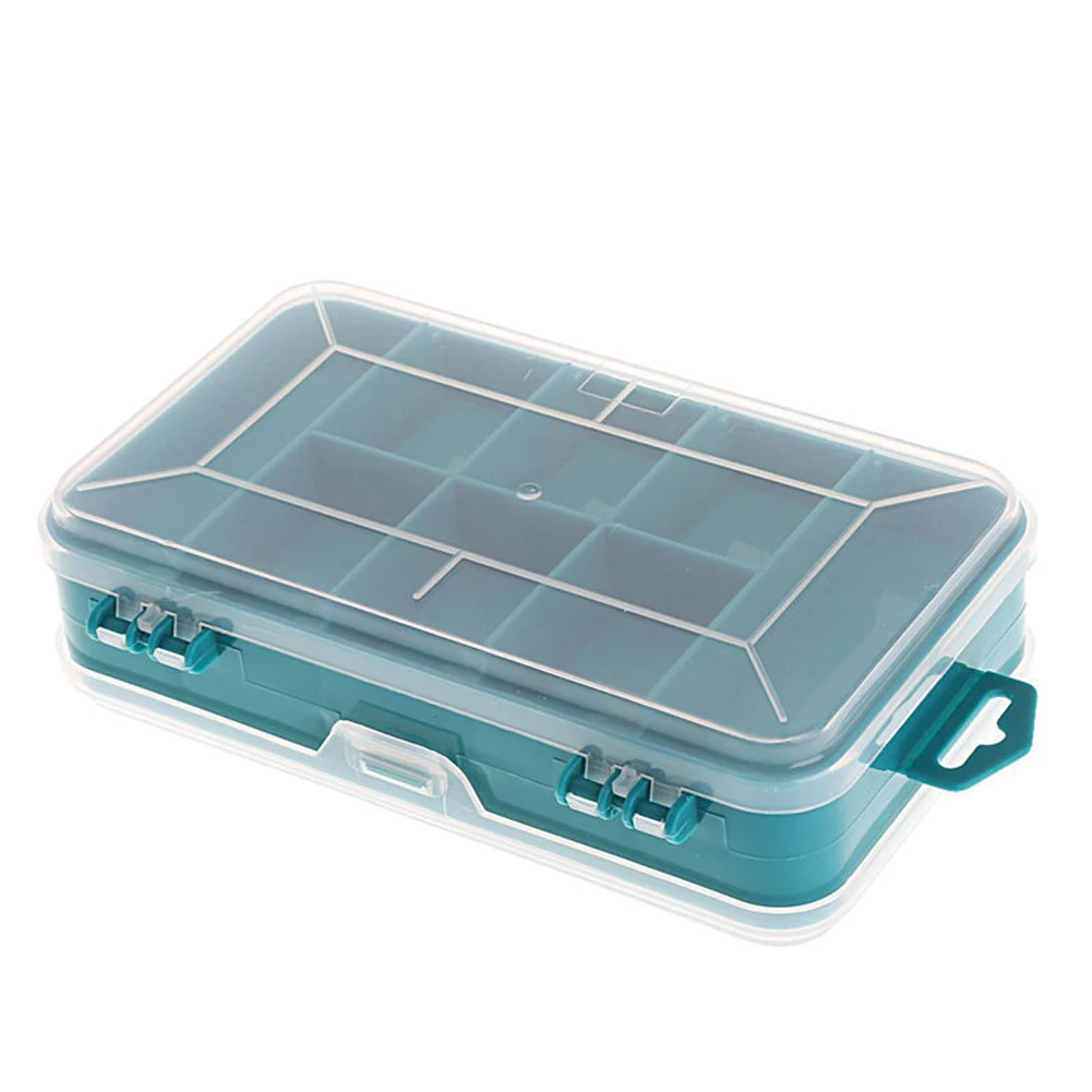 

Double Side Plastic Storage Bead Organizer Screw Nails Holder Box Case Craft