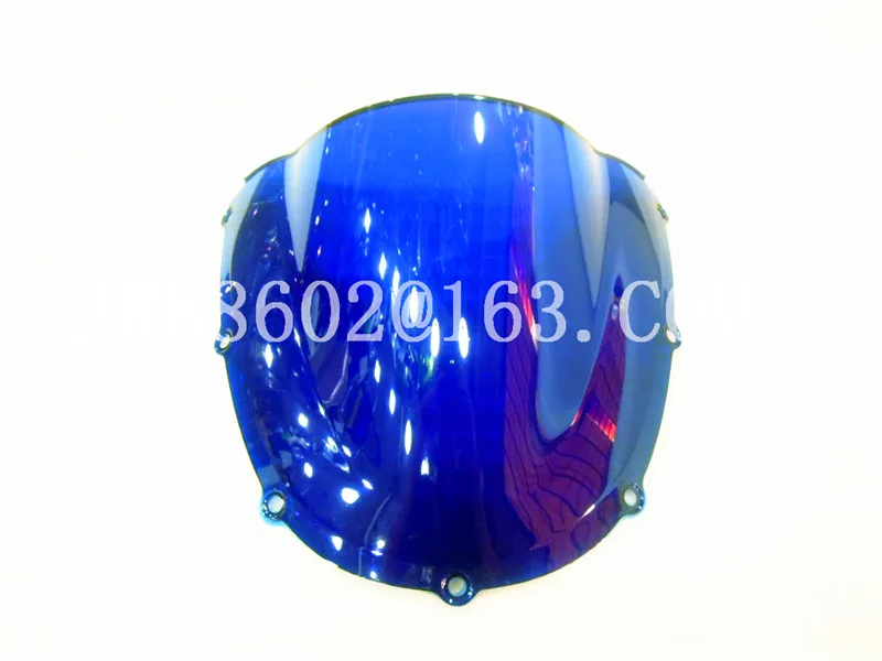 

Ветровое стекло для Honda CBR 954 2002 2003 CBR 900 RR, синее, двойное пузырьковое стекло CBR954 CBR900 CBR900RR CBR950R CBR900R