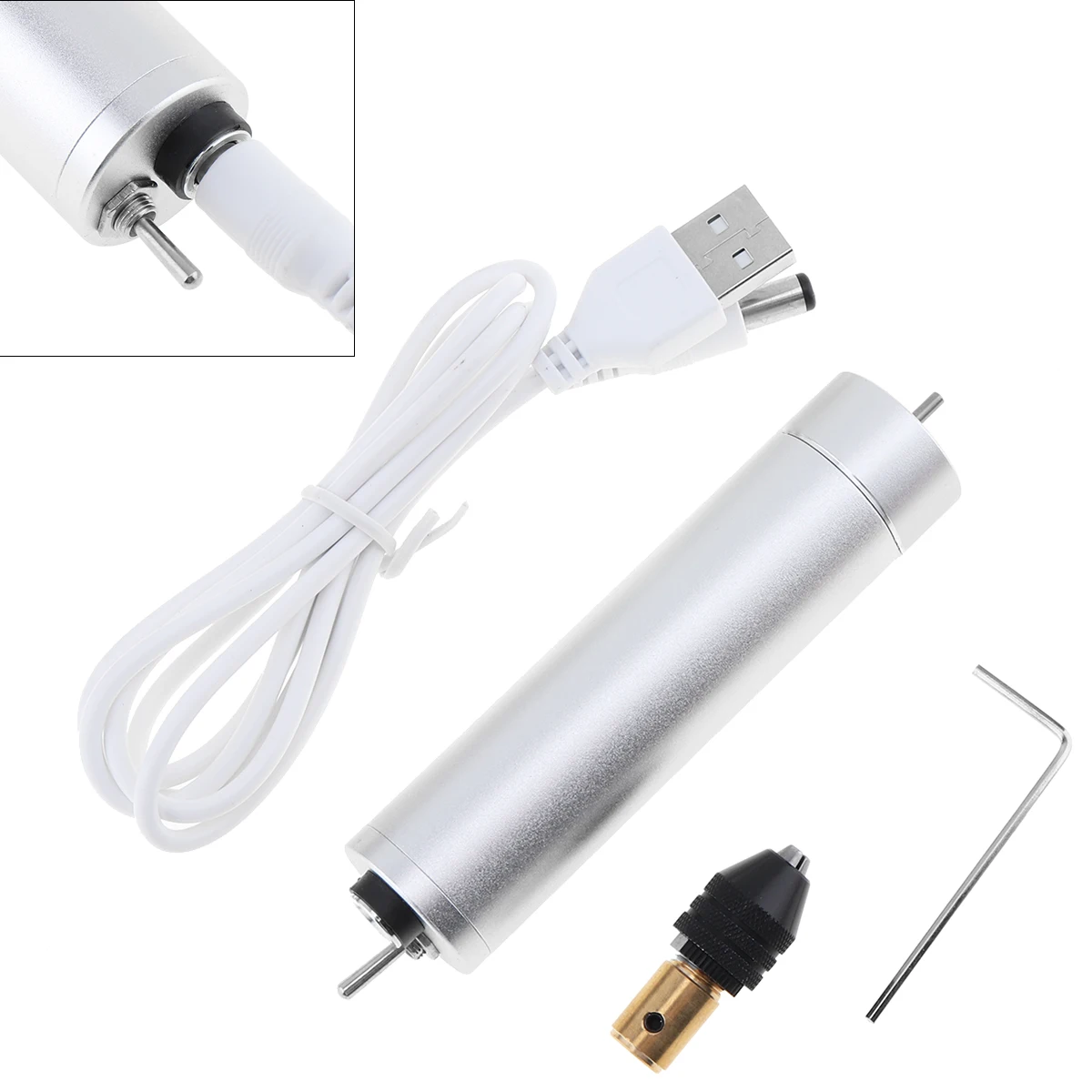 Электрическая ручная дрель с электродвигателем постоянного тока 5В 6В 180