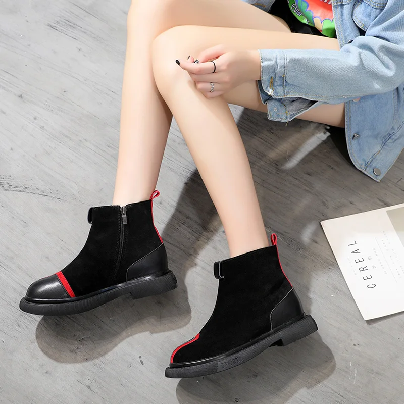 MYCOLEN 2018 Spring And Autumn Women Boots Brand Designer Comfortable Quality Casual Shoes Breathable Homme | Обувь