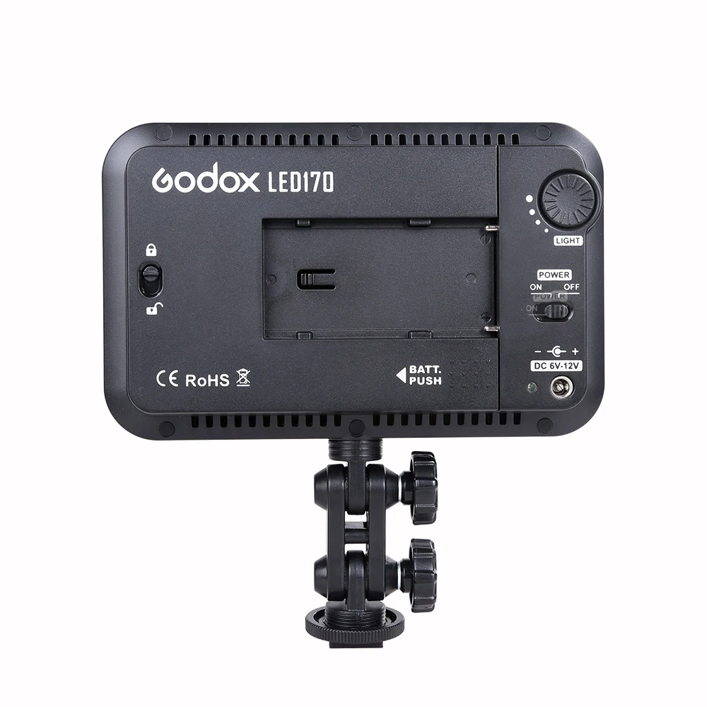 Видеолампа Godox LED170 для Nikon Canon Pentax Свадебная видеосъемка фото журналистская +