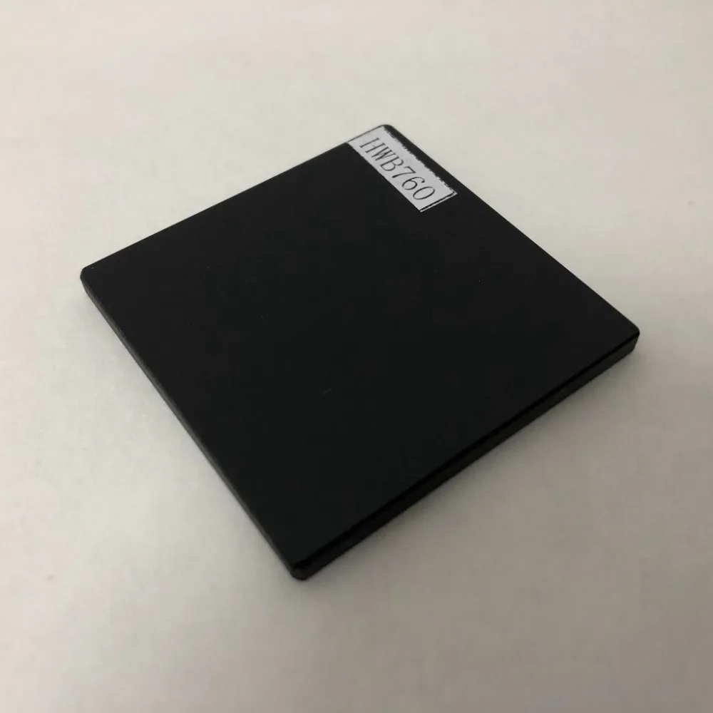 50x50 мм оптический 760nm ИК фильтр HWB760|Оптические фильтры| |
