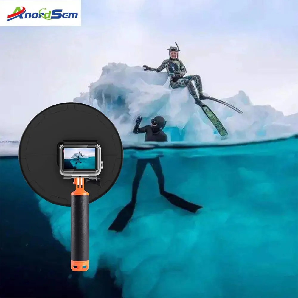 Anorisem купол порт водонепроницаемый 98ft подводный купол для GoPro Hero 7 черный, Hero 6, Hero 5, Hero аксессуары для камеры крепление