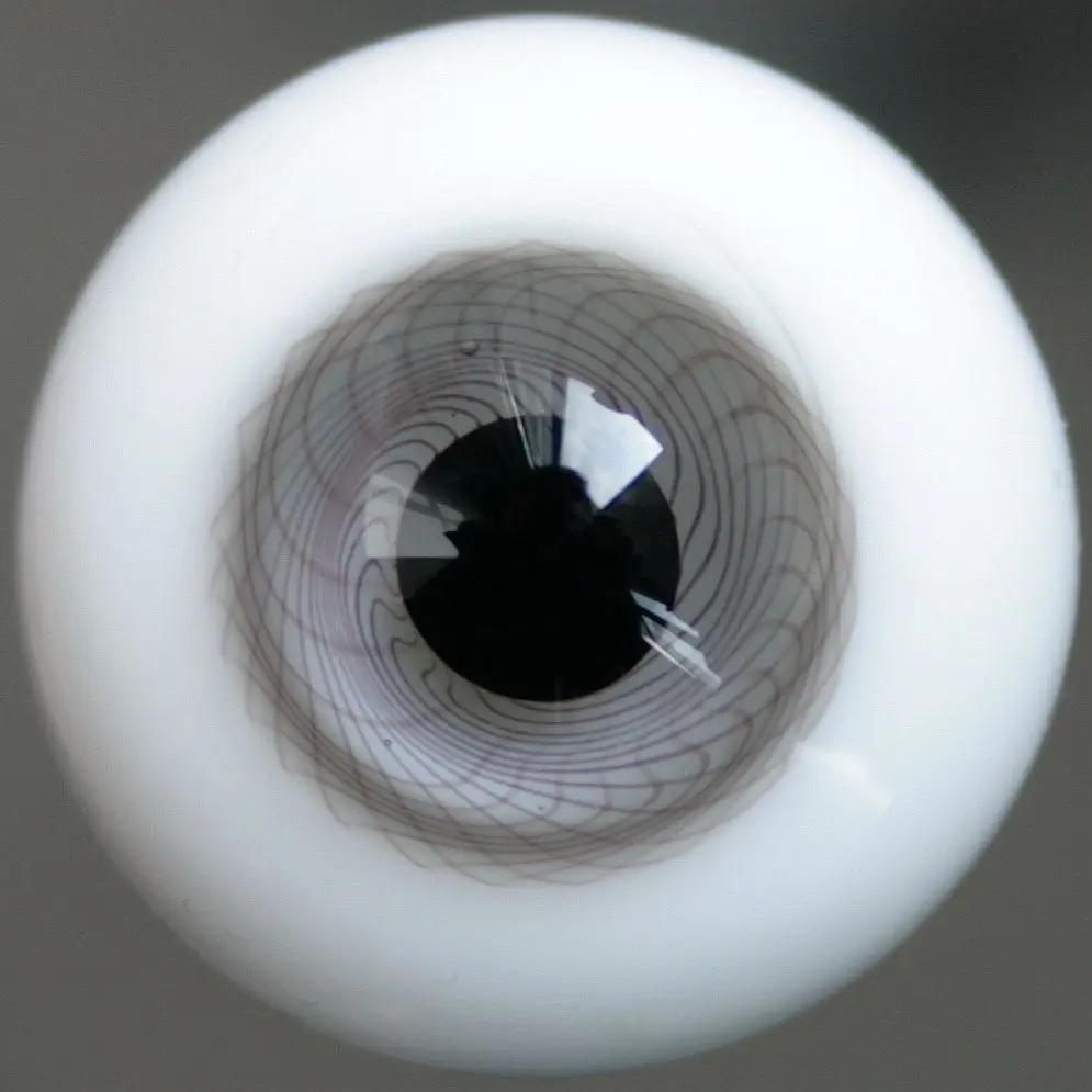 

[wamami] E13# 8mm Grey & Black Pupil For BJD Doll Dollfie Mesh Glass Eyes Outfit