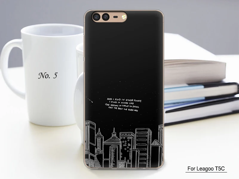 JURCHEN чехол для телефона Leagoo T5C 5," роскошный мультяшный крутой 3D принт силиконовый мягкий Капа Coque для Leagoo T5C чехол 4G