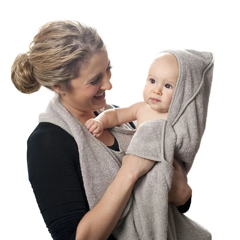 Hooded Apron High Quality Towel Absorbent Kids Hooded Wipes 