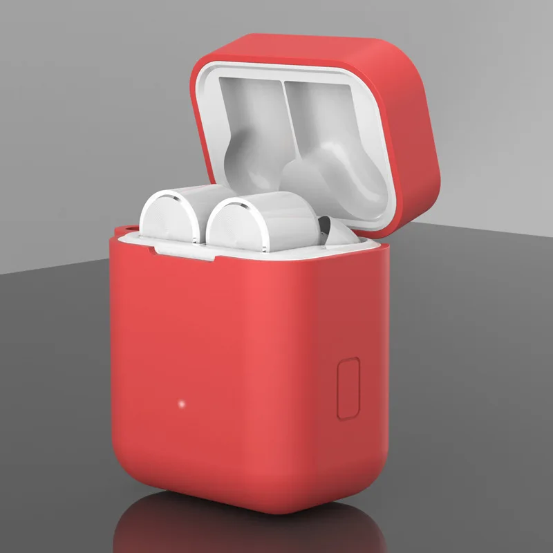 Силиконовый чехол для наушников с карабином для Xiaomi Air Pro Bluetooth, беспроводной защитный чехол для гарнитуры, защитный чехол