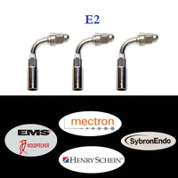 3 pieceslot dental ultrasonic scaler tip e2 compatible with woodpecker ems mectron
