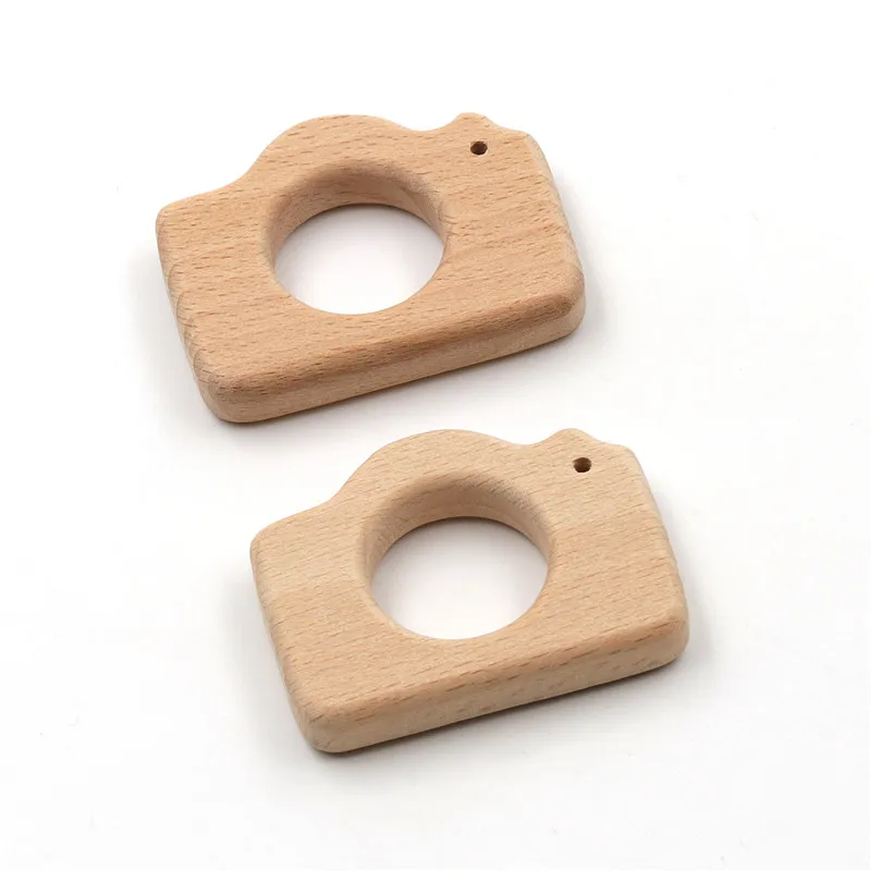 2 шт. Деревянные Подвески для зубов из бука|food teether|natural teethernatural wood teethers |