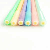 2x sweet summer style daisy flower candy gel pen rollerball pen school office supply student stationery 0 5mm