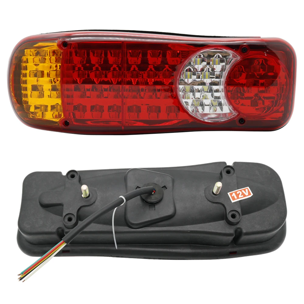Set 46 Led Rear Tail Lights Truck Lorry Trailer Tipper Chassis 12v | Light System