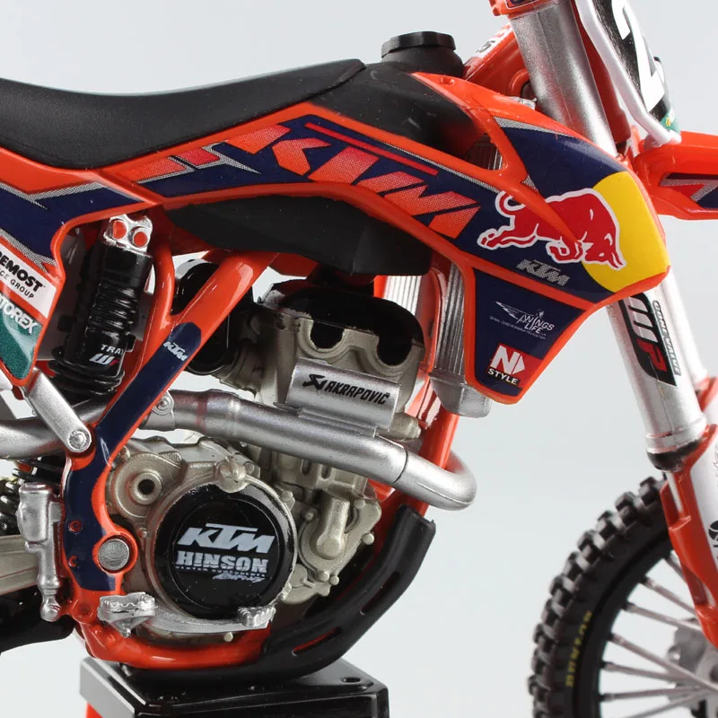 1/12 KTM 250SX-F № 25 напитка red bull от производителя racer SXF 2013 Марвин Musquin масштаб мотоциклов литья под давлением модель Мотокросс MX Байк игрушки