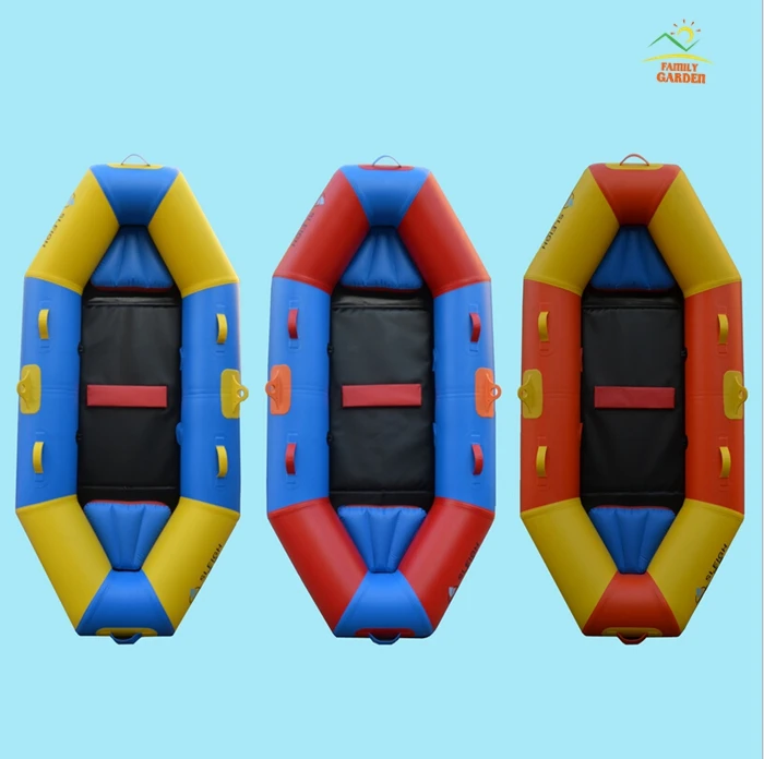 2 4 м надувная лодка на два человека для рыбалки каяк плот каноэ Дешевое море озеро