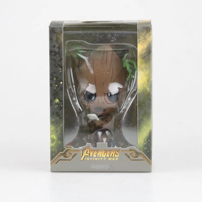 Детская книга для чтения Groot фигурки игра дерево человек милая модель игрушка
