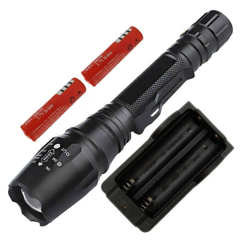 Litwod Z40V5 CREE XHP50 Тактический мощный охотничий светодиодный фонарь 8000 Люмен XM-L2 U3 Zoom для 2x18650 батареи Linternas - Испускаемый цвет: Option B
