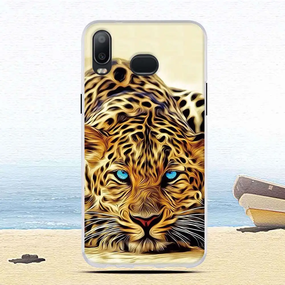 Мягкие чехлы для Samsung Galaxy A6s чехол телефона силиконовый с 3D рисунком задняя крышка