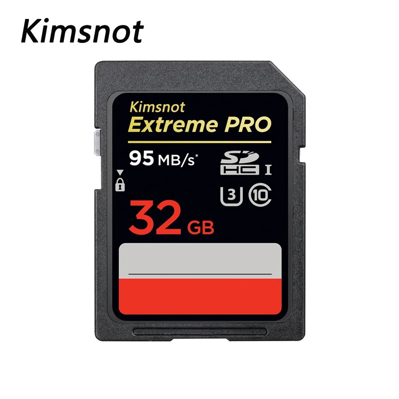 Карта памяти SDHC Kimsnot Extreme Pro высокоскоростная карта 633x32 ГБ 256 128 64 16 SD SDXC класс 10 95