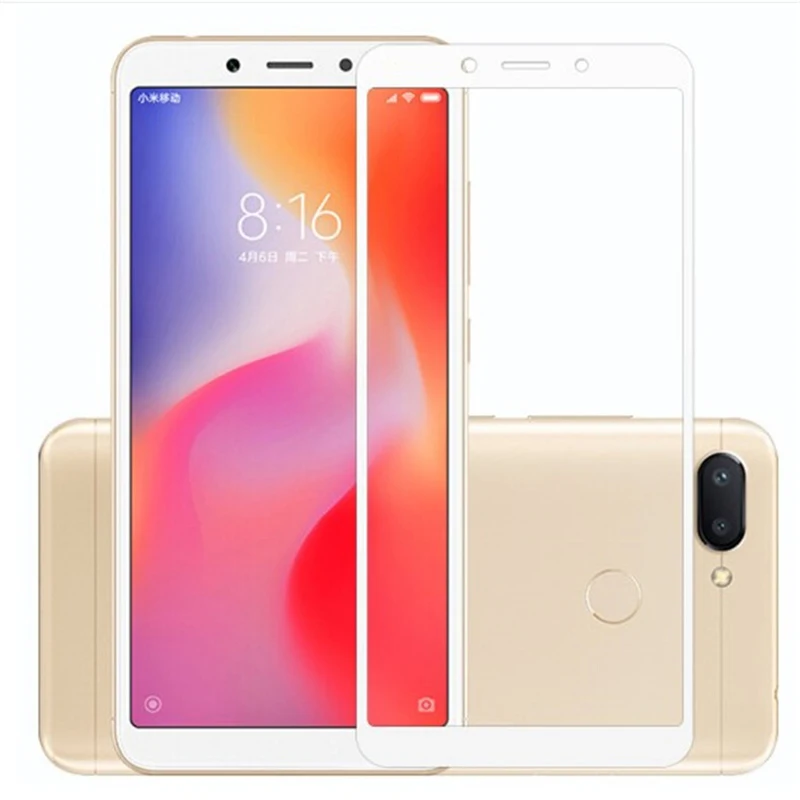 Защитное стекло для Xiaomi Redmi 6A 6 Pro Note | Мобильные телефоны и аксессуары