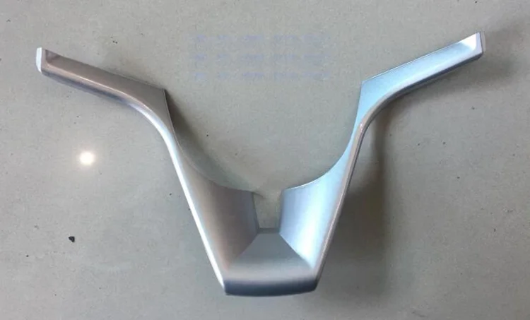 Silver ABS рулевое колесо хромированная накладка вставка наклейка аксессуары Подходит для Chevrolet Cruze Trax трекер - Название цвета: Silver