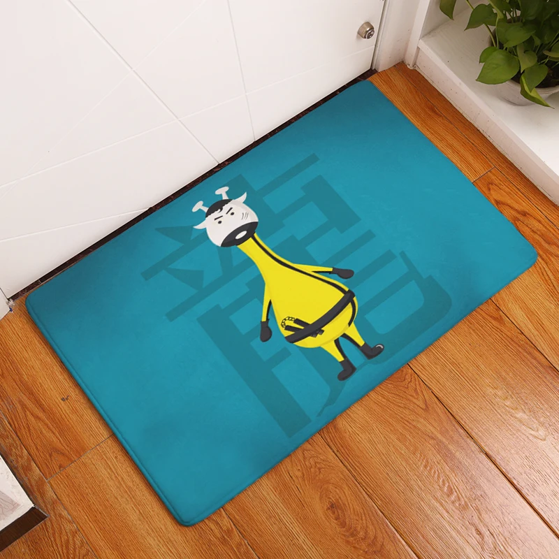 2017 новые ковры с принтом героев животных Нескользящие кухонные коврики для дома