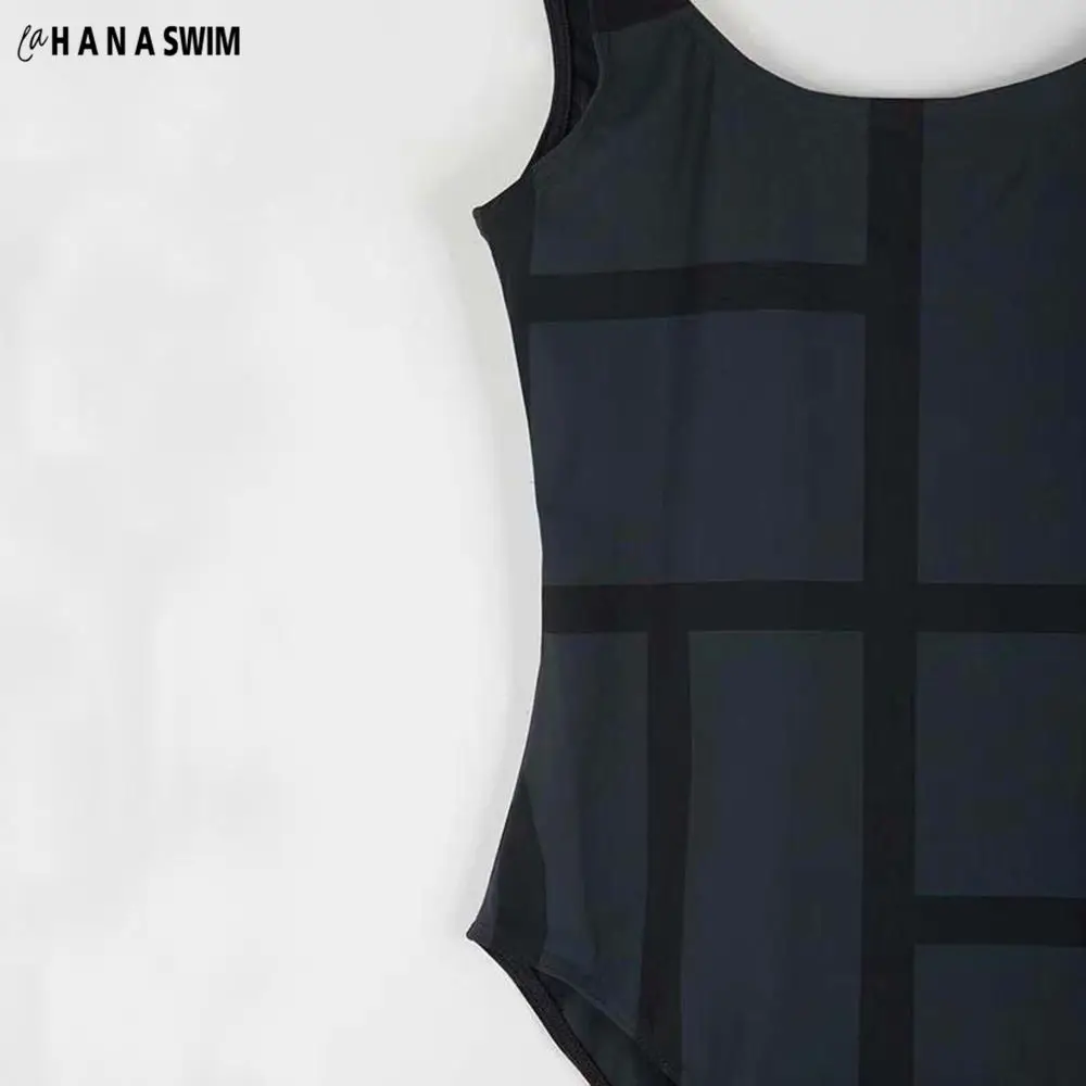 

Newest Vintage Geometric Printing One-Piece - 2019 Summer New Holiday Beach One Piece Swimsuit