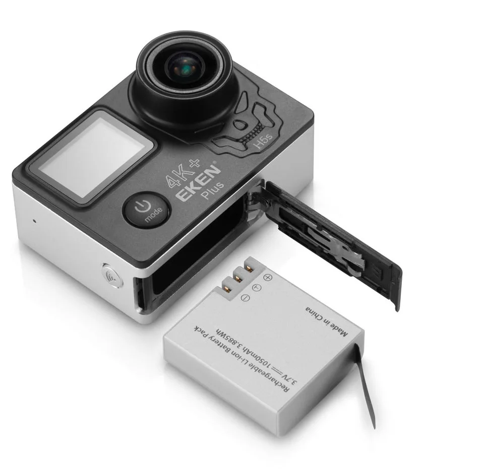 Экшн-камера eken H5S Plus Ultra HD с сенсорным экраном Ambarella A12 EIS 4 k/30fps 1080 p/100fps 30M Водонепроницаемая Спортивная камера go Helmet pro