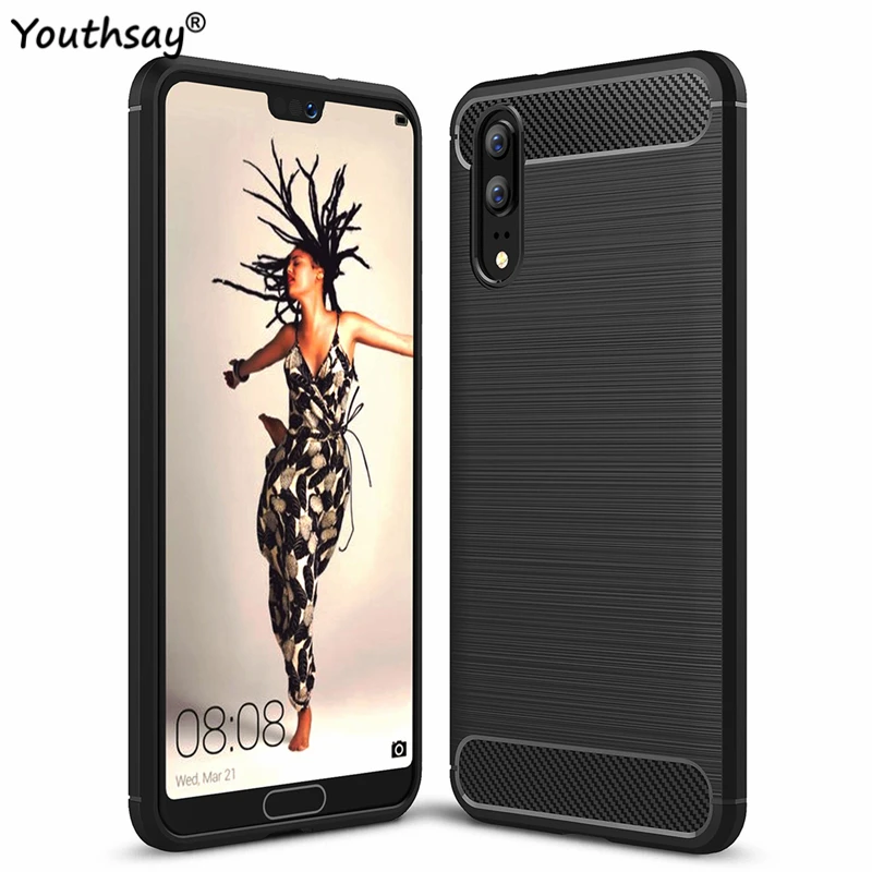 

Чехол для Huawei P20 Huawey P 20, роскошный армированный резиновый силиконовый чехол для телефона из ТПУ для Huawei P20, чехол для Huawei P20 P 20, чехол