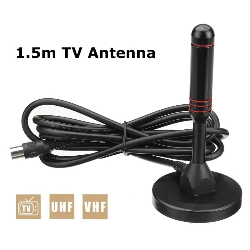 KROAK Автомобильная HD ТВ Антенна внутренняя цифровая ТВ антенна усилитель DVB-T 20 dBi UHF174-230 VHF470-862