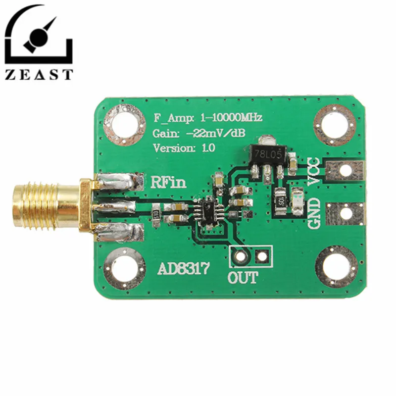 

1M-10000MHz AD8317 Radio Frequency Logarithmic Detector Power Meter