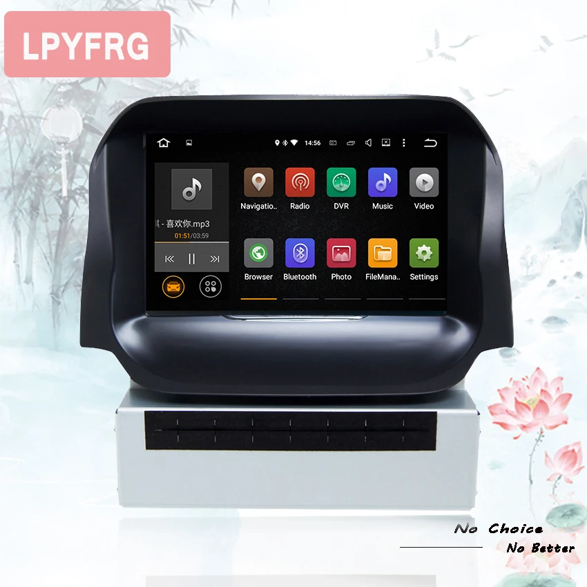Магнитола с восьмиядерным процессором android 10 0 4 Гб ОЗУ автомобильный DVD gps