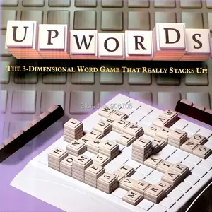 Классическая игра Upwords, Классическая 3-мерная игра в слова, которая действительно складывается, складывается высоко и высоко!