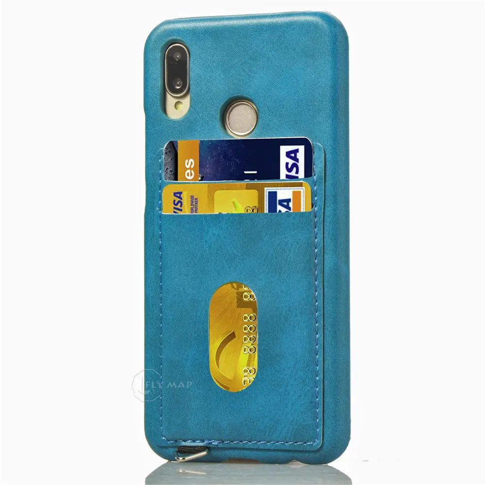 Чехол для карт Huawei P20 Lite/Nova 3E ANE-LX1 ANE-LX3 кожаный защитный чехол телефона P20Lite Nova3 E