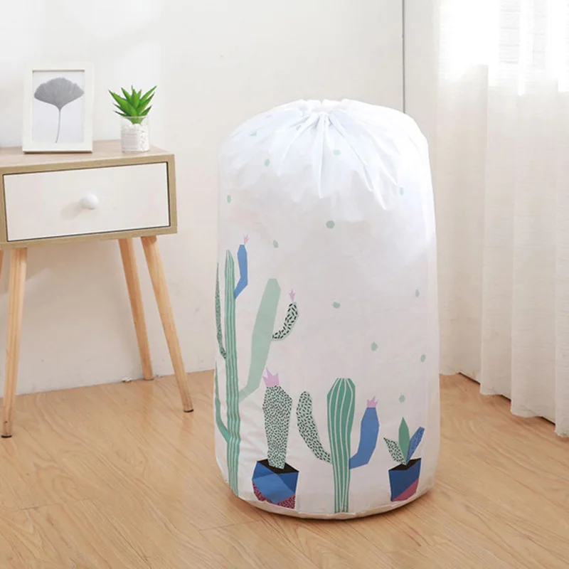Housekeeping Container Storage Tool Beam Mouth Waterproof Moistureproof Quilt Bag Collapsible | Дом и сад