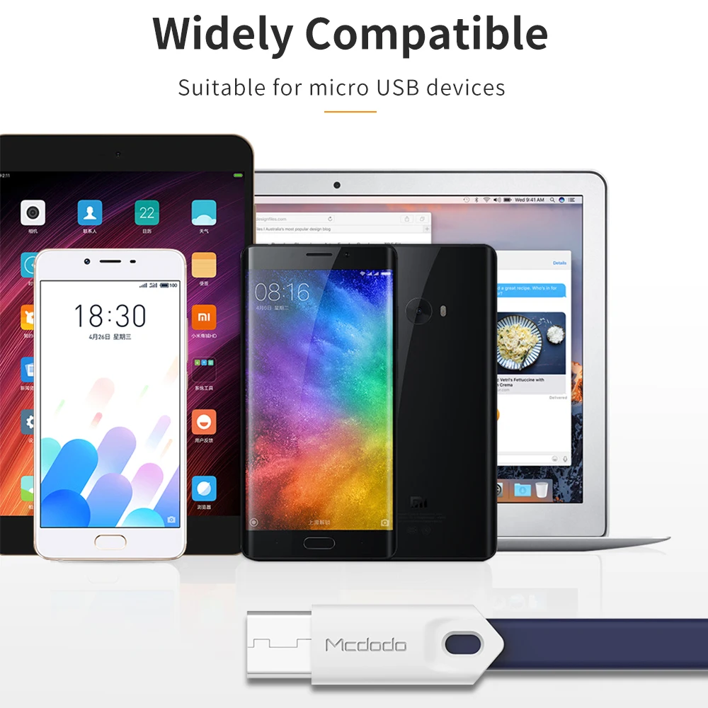 Кабель Micro USB MCDODO Шнур для быстрой зарядки мобильного телефона зарядное