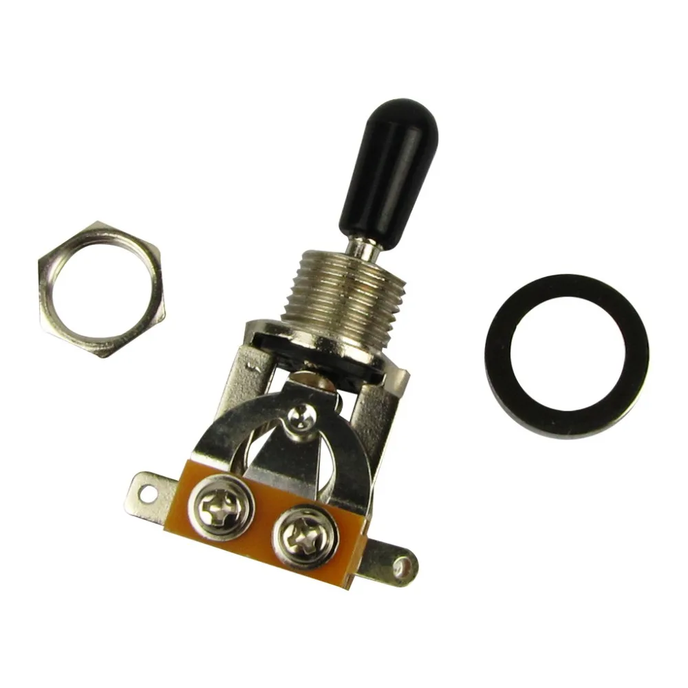 10 шт. переключатель для гитары с черной крышкой|pickup selector switch|pickup switchguitar pickup switch |