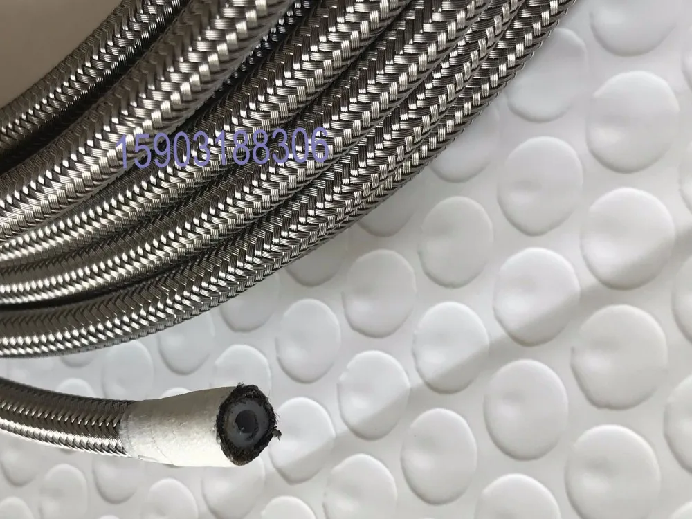 Тормозной шланг AN3 ID:1/8 "с оплеткой SS PTFE Гидравлический тормозной для
