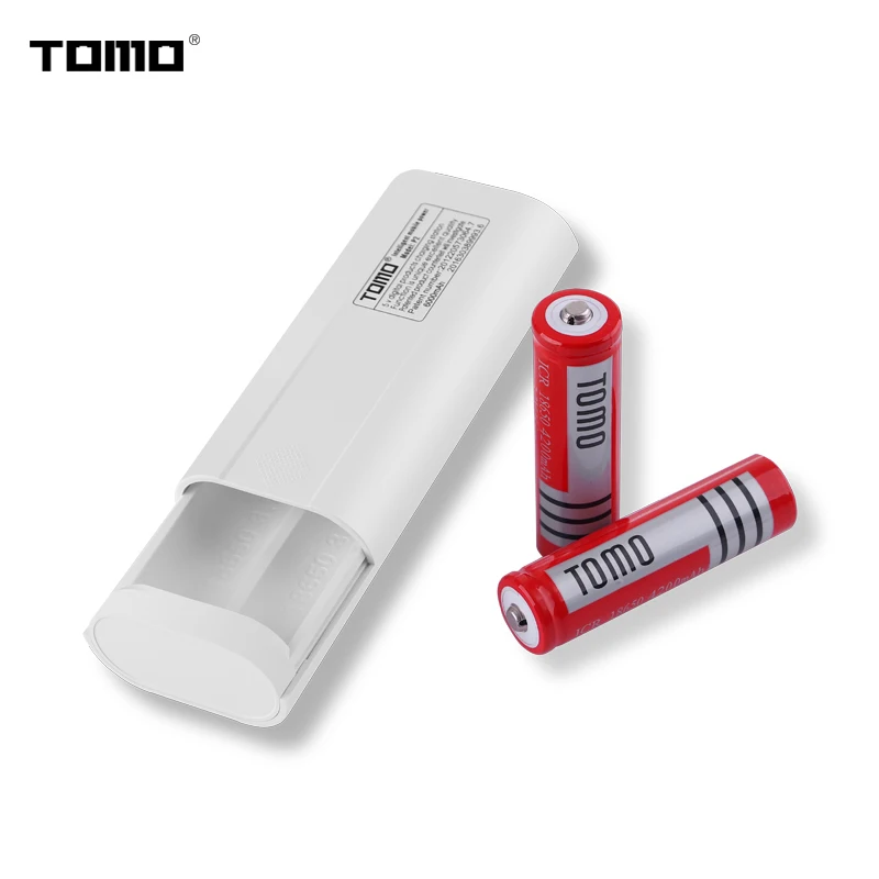 Чехол TOMO PowerBank 18650 зарядное устройство Tomo P2 Smart DIY Chargeur Box литий ионная батарея