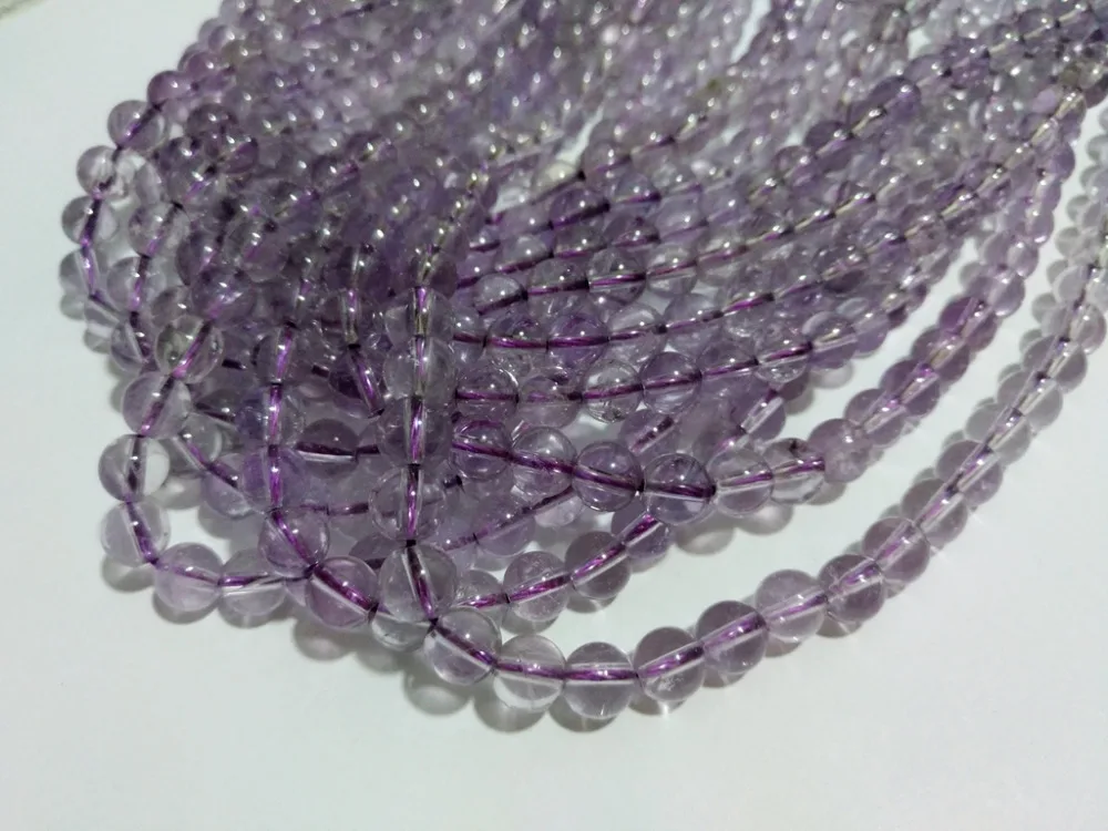 Продажа 1 нить 16 дюймов _ Amethys t beads 6 мм круглые высококачественное лавандовое stone