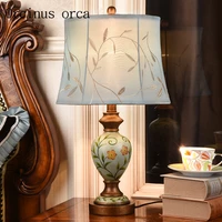 american bedroom bedside lamp warm fashion creative european style of the ancient village study the living room decorative lamp