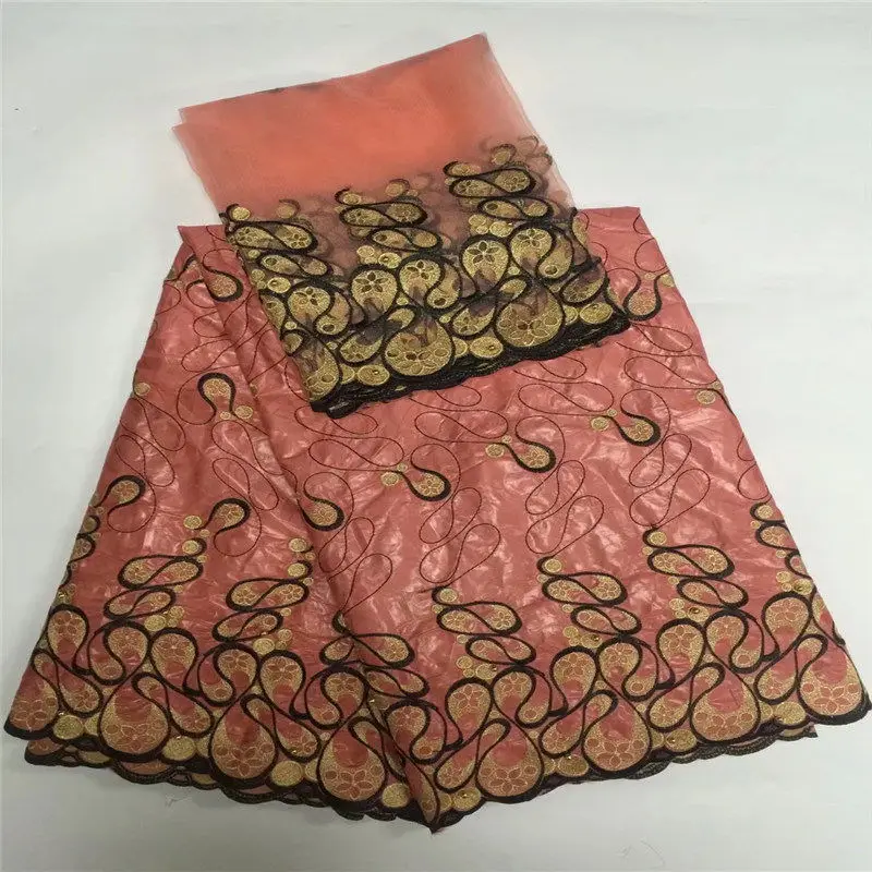 2018 Новая африканская Базен Riche Кружево Ткань Африканский высокое качество Getzner