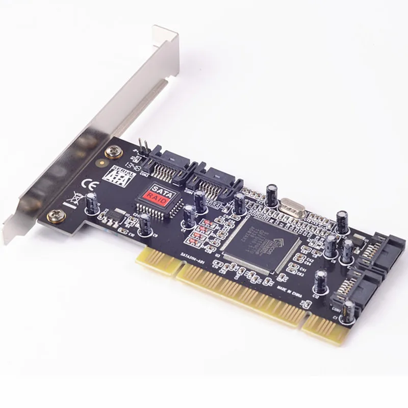 4 порта SATA PCI контроллер RAID карта SERIAL ATA ПК|port sata|sata pci4 port sata |