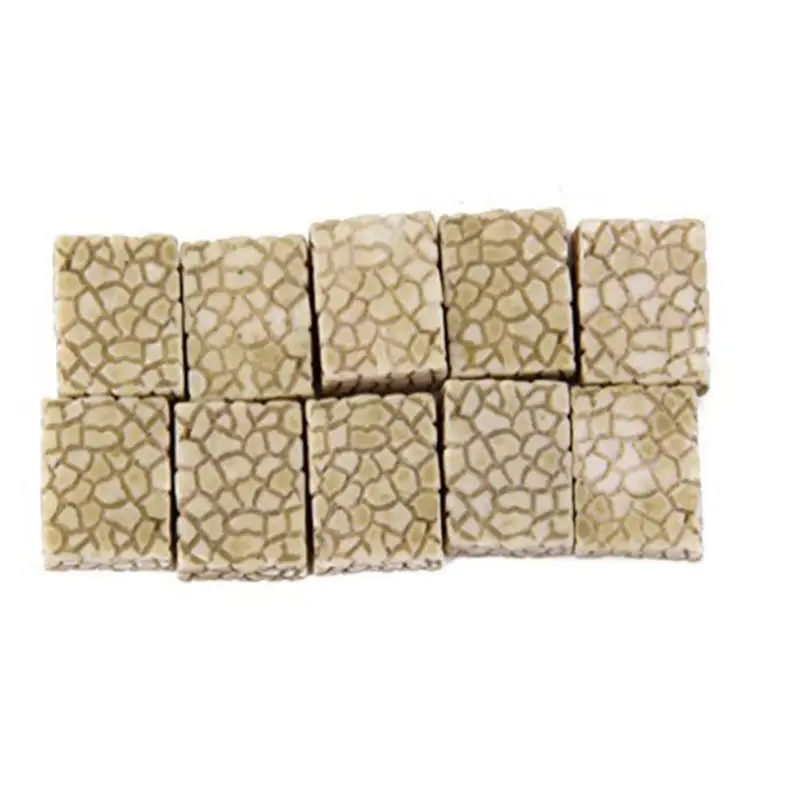 WINOMO 10pcs Miniature Fairy Garden Ornaments Resin Stone Pavement | Дом и сад