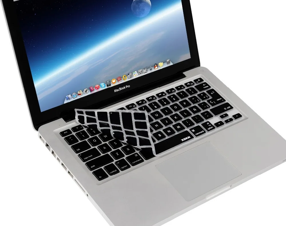 XSKN испанский силиконовый чехол для клавиатуры Macbook Apple алюминиевая Универсальная
